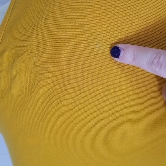 Duluth Trading Company WMS SZ XL T Tee Shirt Gold Yellow Long Sleeve Cotton - Picture 5 of 10